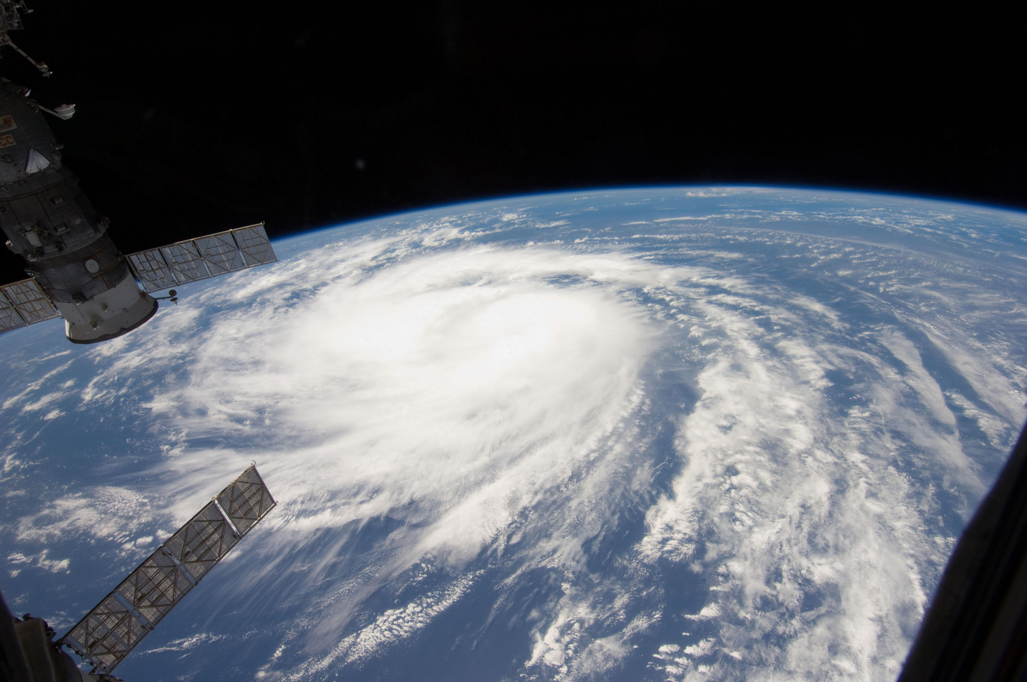 Hurricane Katia Spotted from
Space